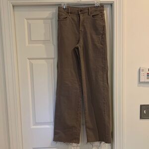 Hidden Elegant Tan Flare Jeans